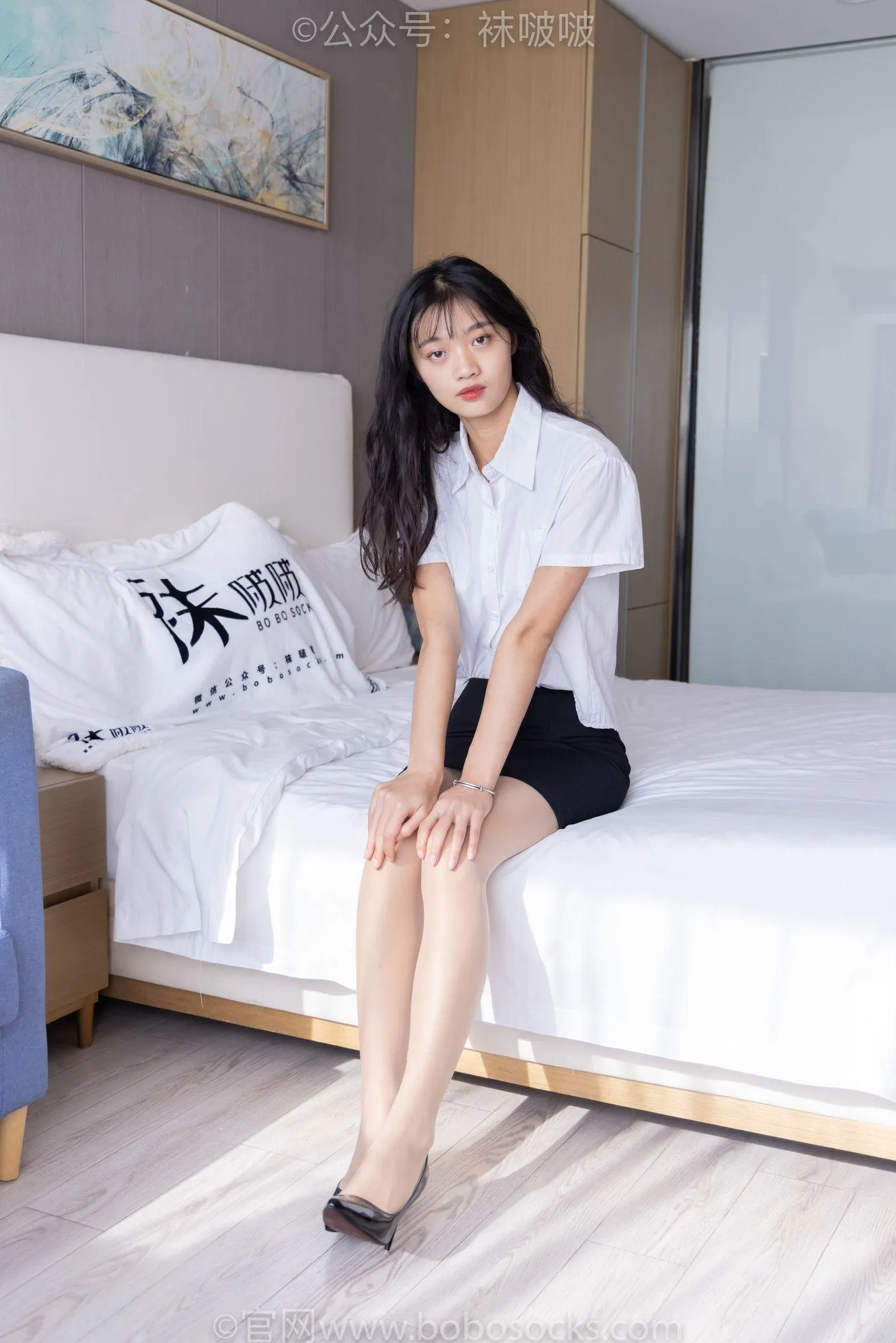 [BoBoSocks袜啵啵]NO.071 涵涵-OL制服、高跟鞋、肉丝 [145P]插图9